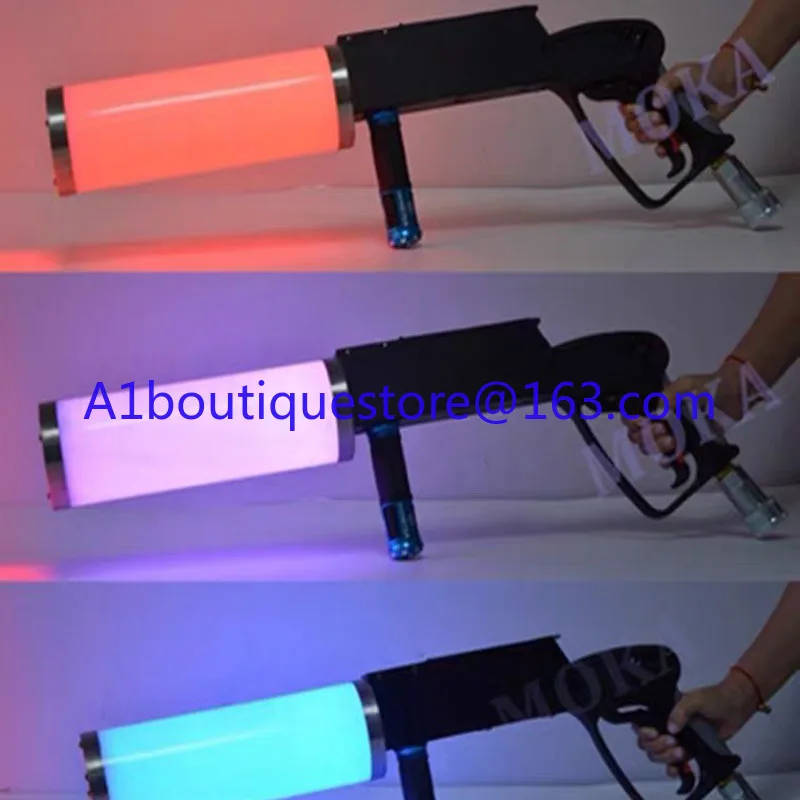 Carbon Dioxide Gas Column Gun Bar  Party Led DJ Stage Co2 Jet Machine Effect Fogger Smoke Gun Shoot Distance