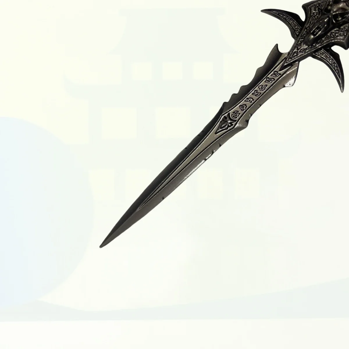 5.1inch World of Warcraft Frostmourne Metal Katana Sword Original Samurai Sabre Katana Ninja Knife Cosplay Accessories Prop Toy