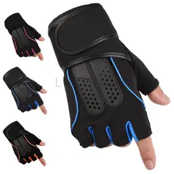 Men Women Gym Fitness Tactics Weight Dumbbell Palm Pad Glove Unisex Snails Half Finger Outdoor Sport Non Slip Cycling Mitten