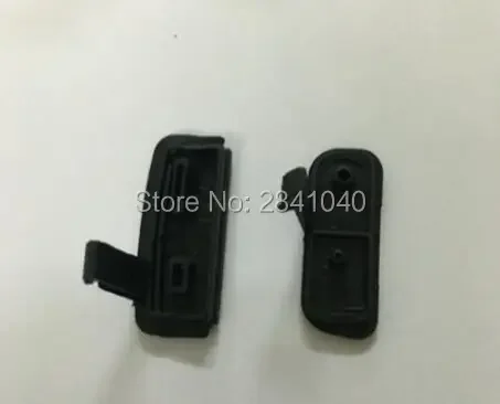 غطاء باب سفلي مطاطي ، كابل USB/HDMI لكاميرا كانون 600D Rebel T3i Kiss X5 ، جديد