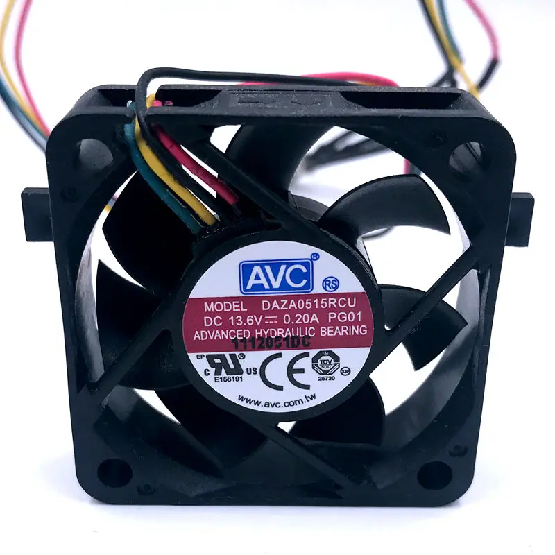 

waterproof fan Brand New For AVC DAZA0515RCU 5CM 5015 refrigerator fan DC 13.6V 0.20A