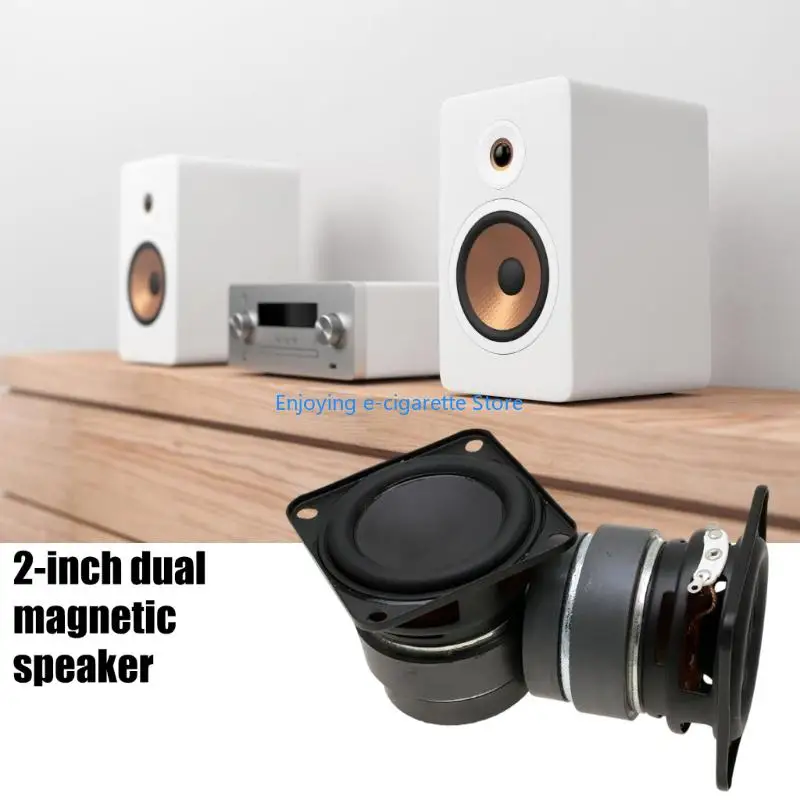 Zuverlässiger 53-mm-Doppel-Attraktor-Lautsprecher 8 W für professionelle Soundinstallationen Y4QF – Detail 2