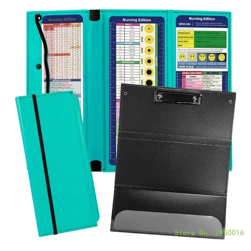 Imagem -02 - Prancheta Enfermagem Dobrável Enfermagem Edição Notepad para Estudantes Enfermeiros e Médicos Clip Boards