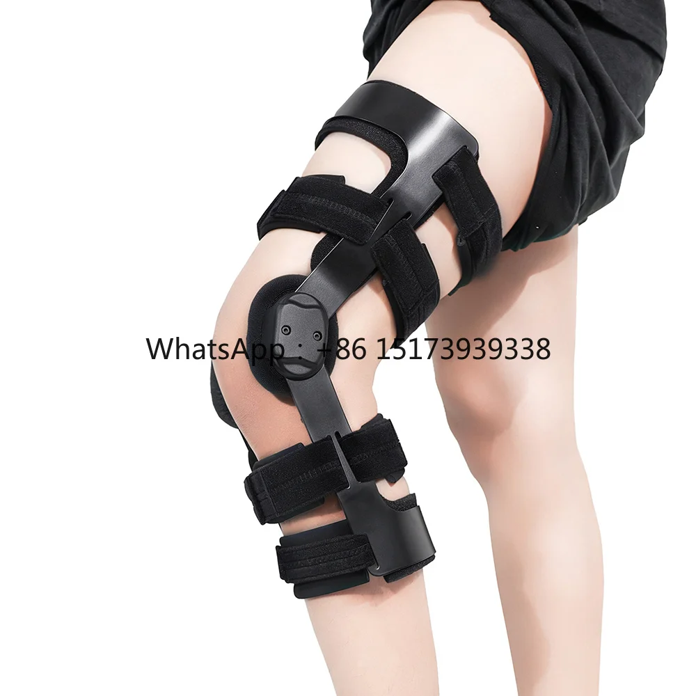 Dual Upright Knee Brace and Lateral Pain Relief Protective Knee Support
