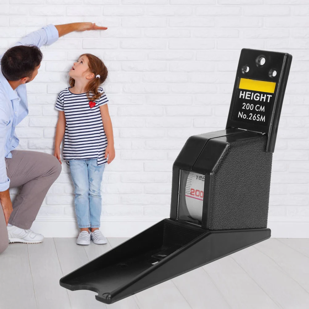 Maßbänder, 2 Meter Höhe, Staturmessgerät, einziehbares Maßband, Lineal, Metall-Messwerkzeug, einziehbares Messwerkzeug