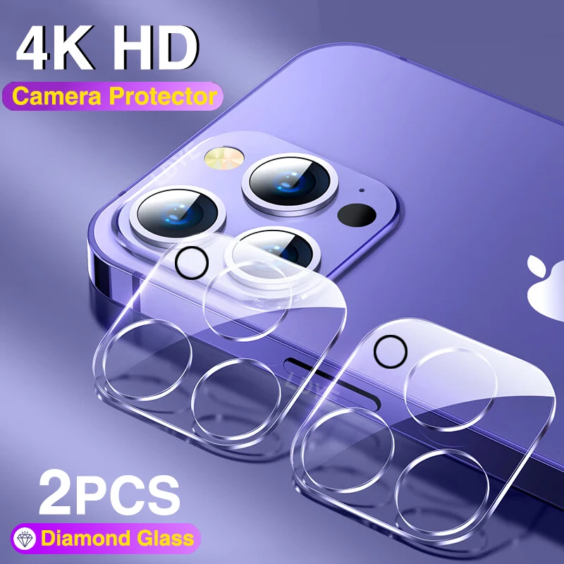 

4K HD Lens Glass Full Cover Camera Protectors on For iPhone 15 14 13 12 11 Pro Max 15 14 plsu Lens Protective Glass Protector