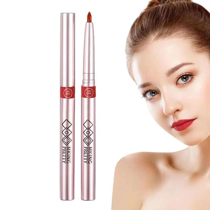 New Lip Liner Pencil Matte Nude Contour Lipliner Pencil rossetto Waterproof Long Lasting Lipstick Pen cosmetici colorati per labbra