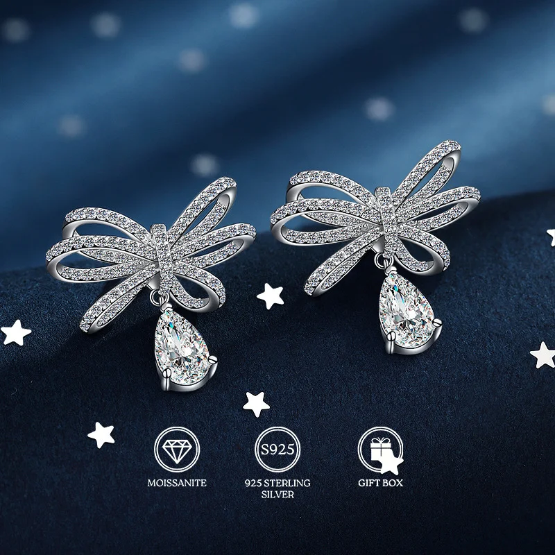 

1Pair 1 Carat Radiant Moissanite Stud Earrings in 925 Silver, Symbol of Eternal Beauty, Heartwarming Gift for Special Someone.