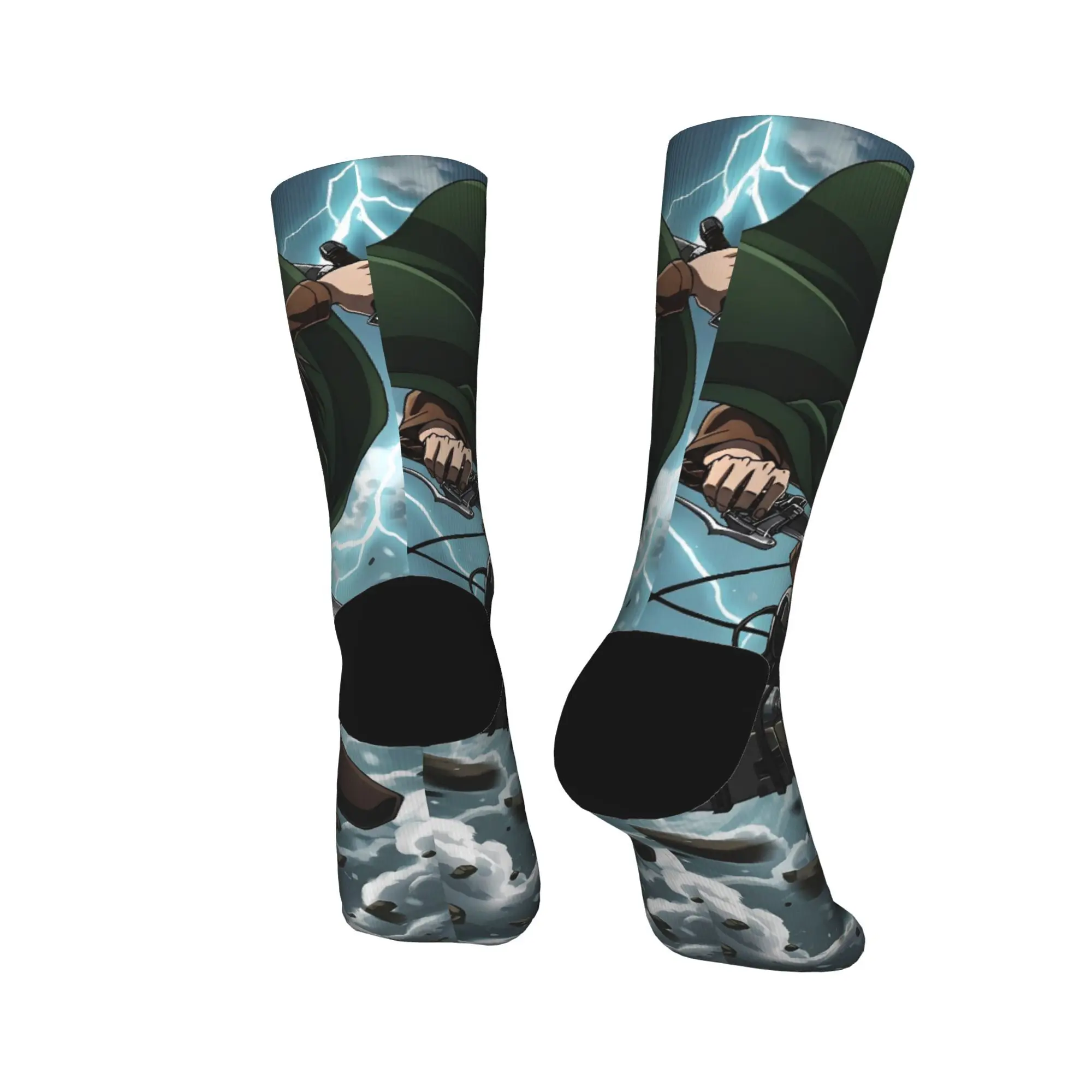 الهجوم على أنيمي جبابرة جوارب مطبوعة العصرية الجوارب الربيع المضادة للانزلاق الجوارب للجنسين الرجال تسلق جوارب ناعمة متوسطة