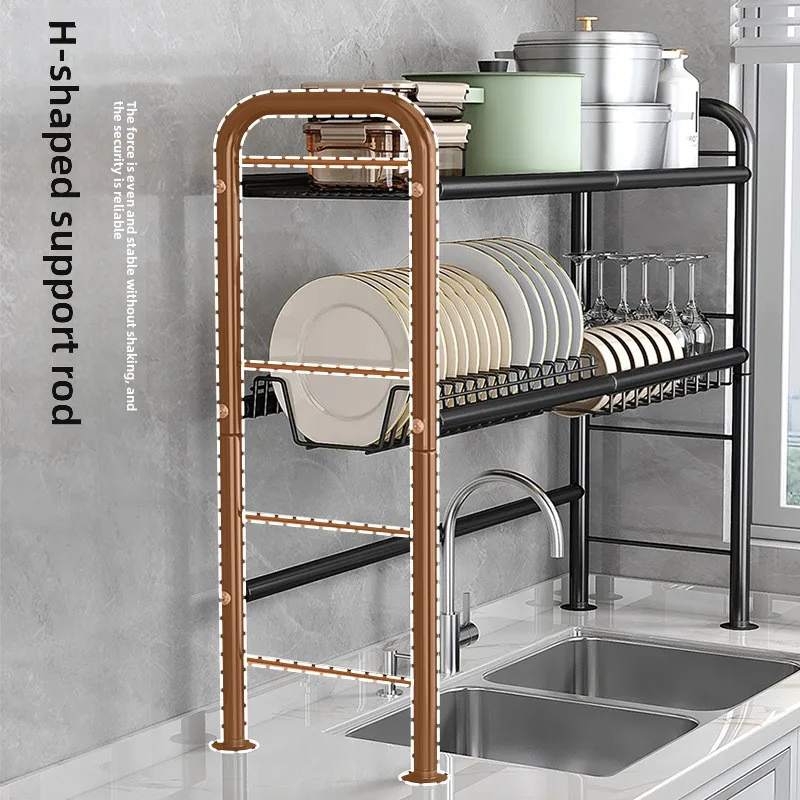 Over Sink Storage Shelf: The Ultimate Space-Saving Kitchen Organizer thumbnail