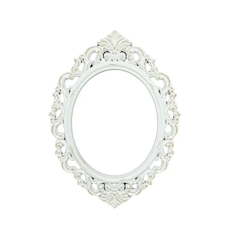 yjq-european-retro-white-square-dried-flower-photo-frame-homestay-wooden-wall-atmosphere-decoration-photography-props