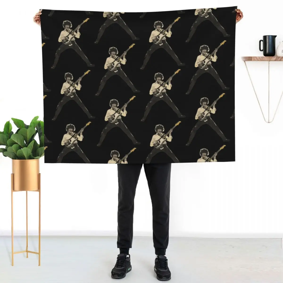 PHIL LYNOTT THIN LIZZY Throw Blanket Kid'S Soft Plush Plaid Thermal Plaid on the sofa warm winter Sofa Throw Blankets