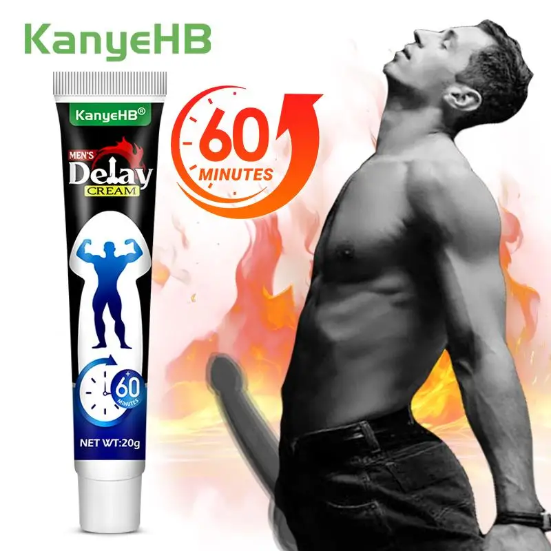 1pcs Men\'s Anti-sensitivity Cream Delay Ejaculate Penis Bigger Harder Improve Sex Quality Male Delay Cream Lasting Sex G044