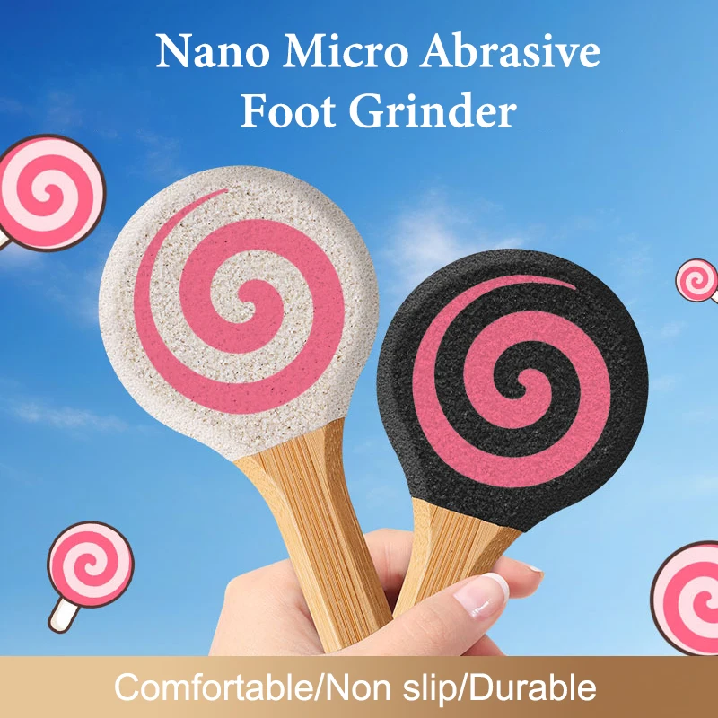 

1 Pcs Professional Files Double Sided Foot File Callus Remover For Feet Wooden Pedicure Grater To Smooth Hard Coarse Tough Skin