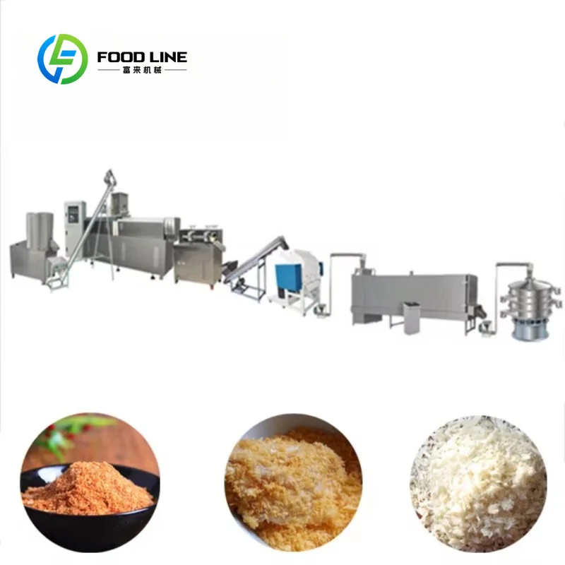 Máquina Personalizada para la Producción de Pan Rallado Panko, Procesamiento Automatizado para Fábricas de Alimentos Pequeñas y Medianas