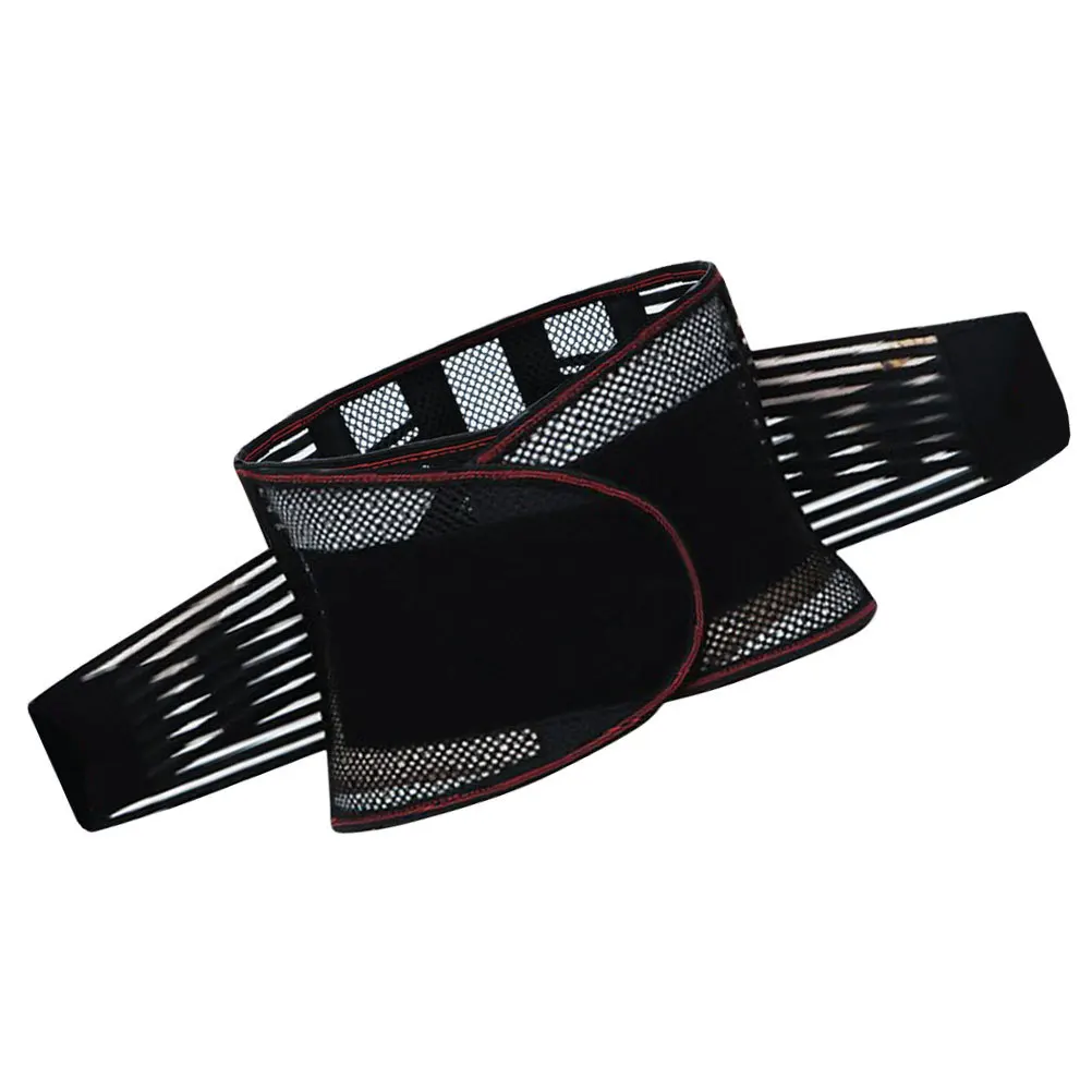 

1pcs Fitness Waist Support Belt Widen Lumbar Brace For Lower Back Pain Relief Breathable Sports Back Support Band