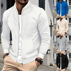 Men's Button Shirt Jacket Casual Long Sleeve Coat Lightweight Coat with Pockets Short Trench Coat Men Big Size Coats for Men