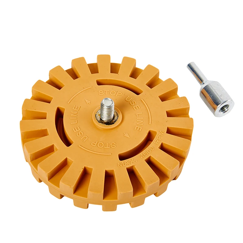 Borracha pneumática para carro, 8cm/10cm, almofada de roda, decalque, removedor de pintura, ferramenta de polimento