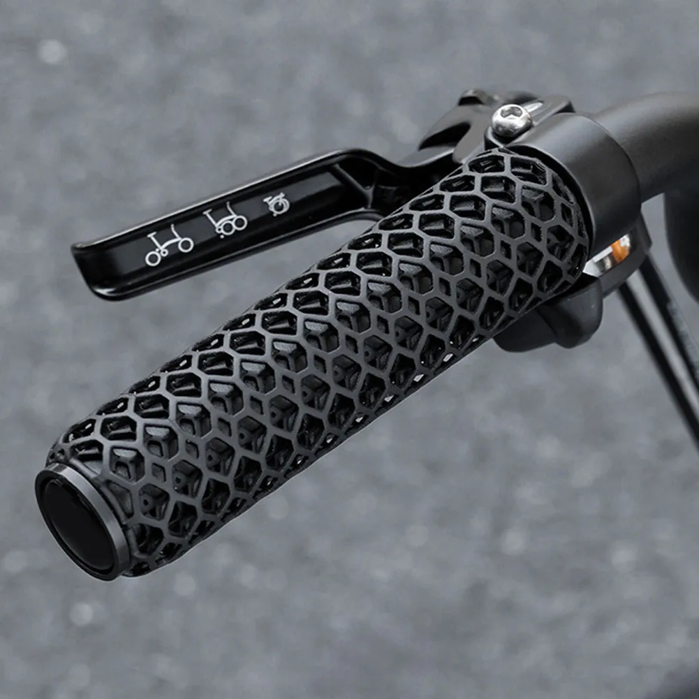 

Anti Slip Bicycle Grips Grips Comfortable Bike Grips 3D Printed Bike Grips Ergonomic Design Wear-Resistant Properties