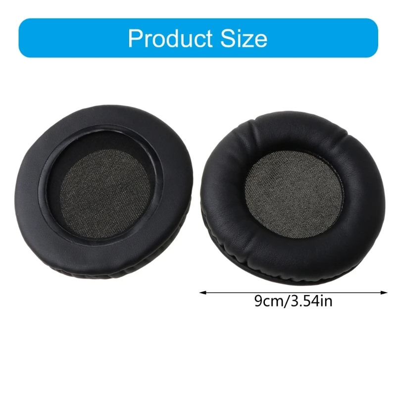 แผ่นรองหูฟังแบบยืดหยุ่นครอบคลุมสำหรับเบาะหูฟัง forTECHNICS RP-DH1200