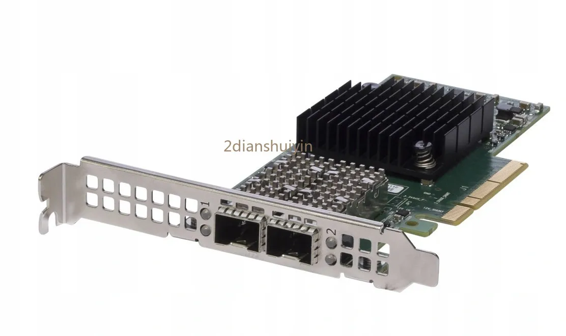 For Network card Dell Mellanox ConnectX-4 2x25GbE SFP28 PCIe 3.0x8 MRT0D