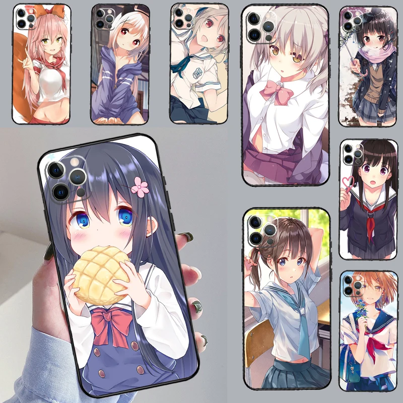 Oppo Reno 12 - Anime girl cartoon japan cute Case