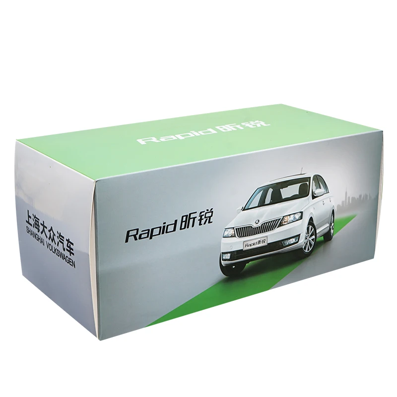 Original Box 1:18 High Meticulous Skoda Fabia Rapid Octavia KODIAQ Diecast Model Car For Collectibles Gift