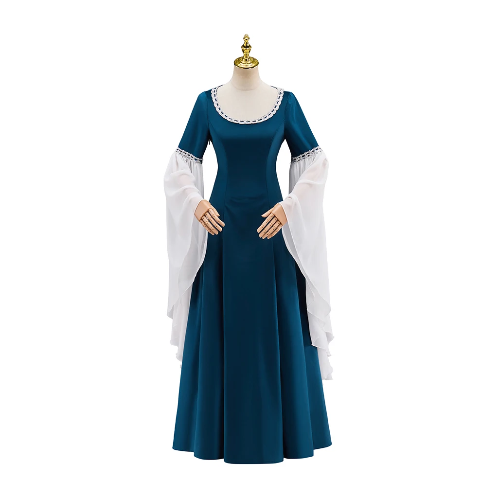 

Маскировка Королева эльфа, карнавальный костюм Галадриэля, косплей, средневековое платье, костюм с волшебным кольцом из фильма, женское платье для ролевых игр, праздничная ткань