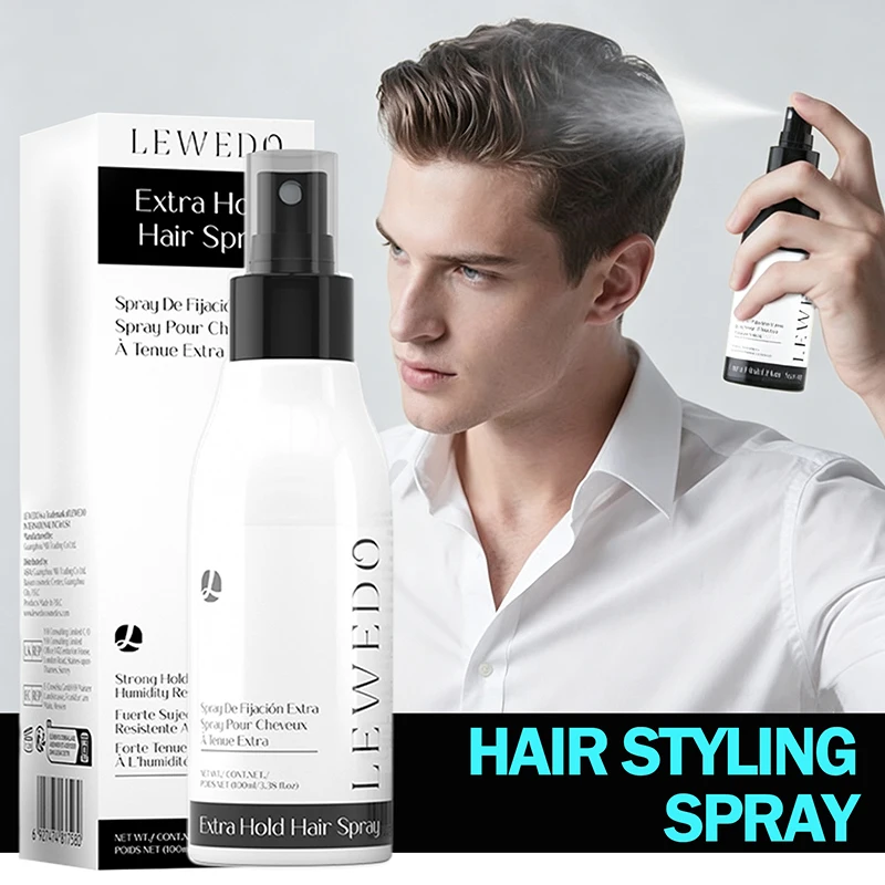 Hair Fiber Styling Spray Hair-Building Style Holding Mist Natural Strong Fixing Volume Spray Disposable Hair Fiber Hold Spray