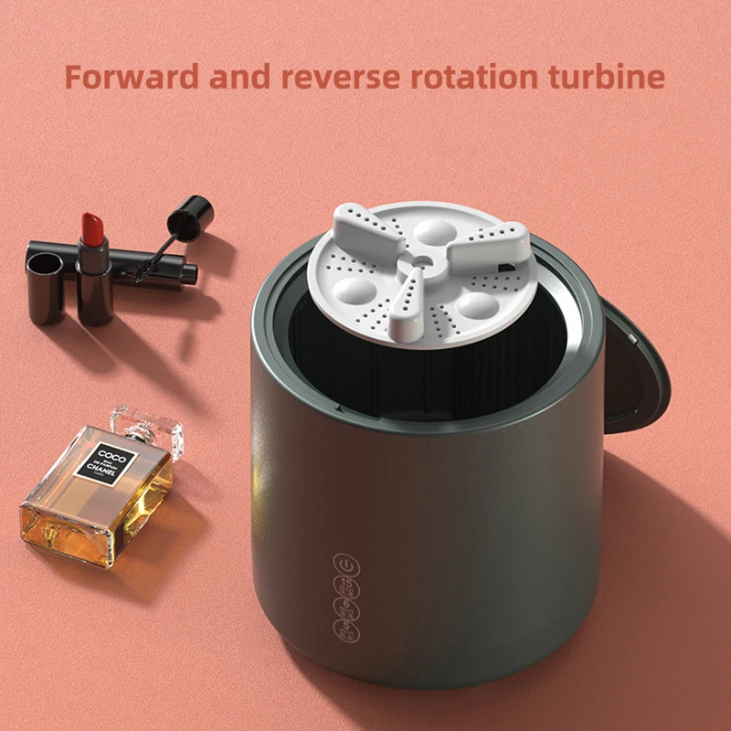 6L Di Động Máy Giặt Thông Minh Làm Sạch Máy Với Thoát Giỏ Giặt Đồ Lót Máy Tất Bé Quần Áo Sạch 220V