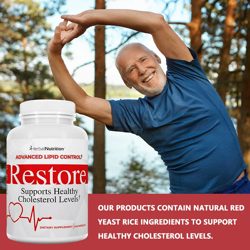 Cholesterol Health Supplements - for Maintaining Cholesterol Levels, Protecting Blood Vessels, and Promoting Heart Health