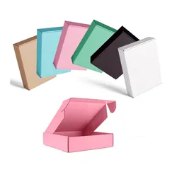 DIY Color Packaging Carton, Small Gift Box, Jewelry Packaging Bag, 15 Tamanhos, 5 Pcs, 10 Pcs