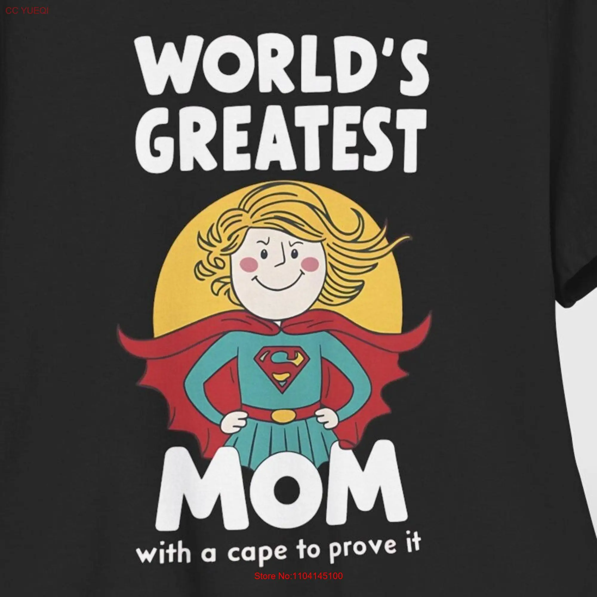 World's Greatest Mom T Shirt Mama For Mothers Day Birthday Her Baby Shower Super Life long or short sleeves