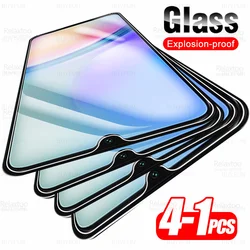 1-4Pcs Volle Abdeckung Gehärtetes Glas Für Samsung Galaxy A05s A05 A15 4G A25 A35 A55 5G EINE 05 15 25 35 55 Rüstung Abdeckung Screen Protector