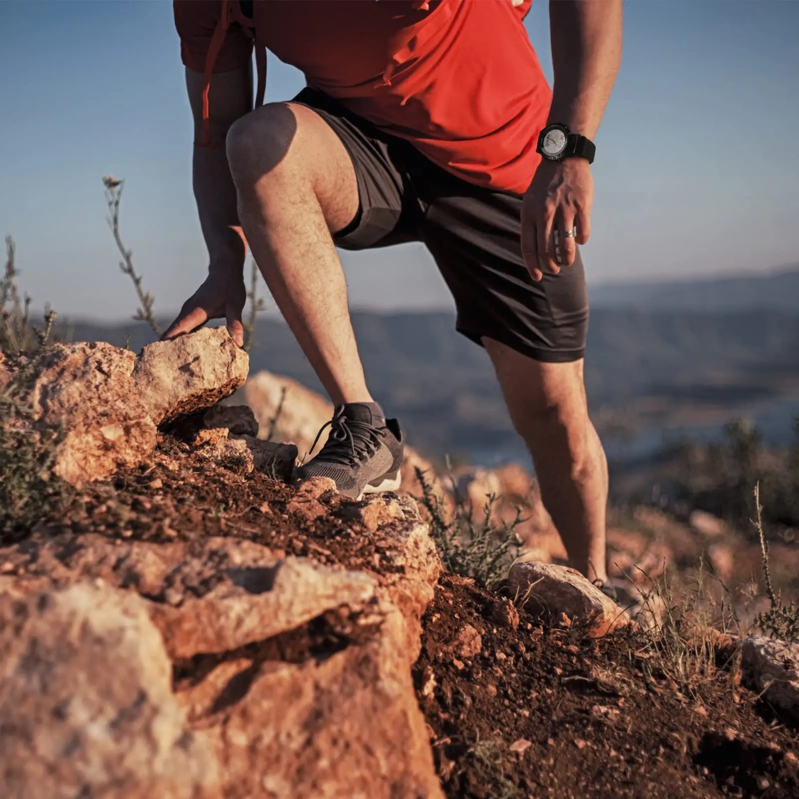 22mm QuickFit Nylon Strap For Fenix 7/ 6/6 Pro/Fenix 5/5 Plus/Epix 2, 22mm Watch Band Breathable Replacement for Forerunner 935