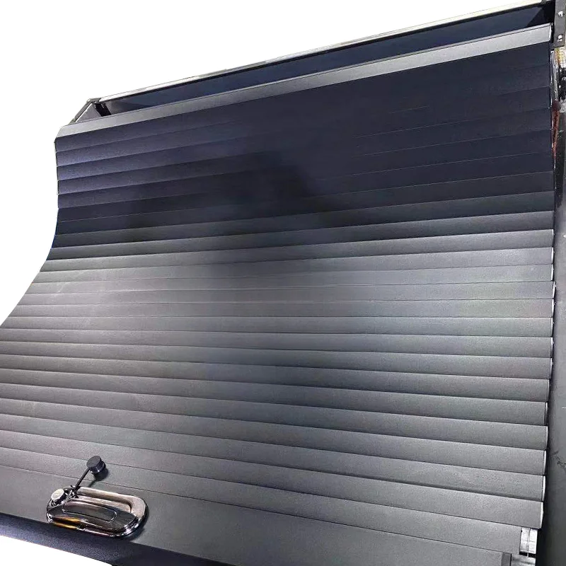 Vanguard Electric Retractable Aluminum Roller Shutter Tonneau Cover for 4x4 Pickup Truck Waterproof Cargo