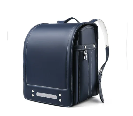 Japanese Children PU leather book bags school bags for girls Satchel Japan Schoolbag Backpack for boys kids Orthopedic backpack