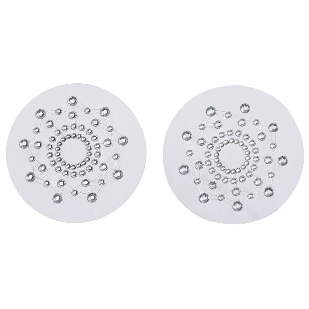 

Accessories Chest Paste Breast Petals Bra Nipple Stickers Rhinestone Nipple Breasts Stickers Breast Bra Pad Nipple Cover