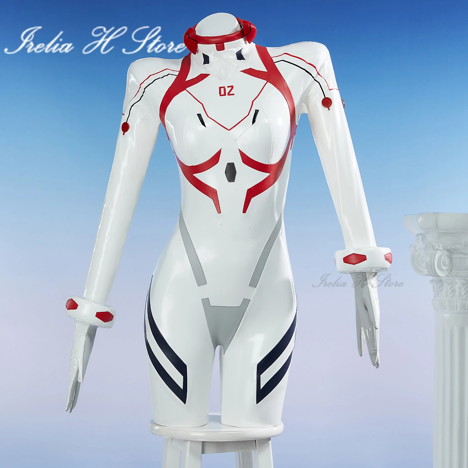 Disfraz de cosplay de Asuka de Irelia H Store, mono sexy de Asuka para mujer, disfraces de Halloween