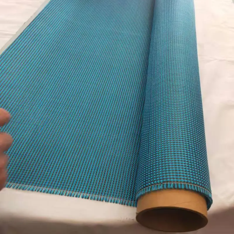 3K 200gsm polypropylene and carbon fiber mixed woven fabric forming cloth ripstop high elasticity for making luggage racket