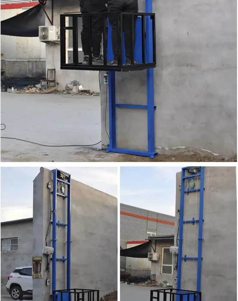 Mide 2-3 person simple 3-10m 2 floor moveable small mini hydraulic home lift,elevator home lifts