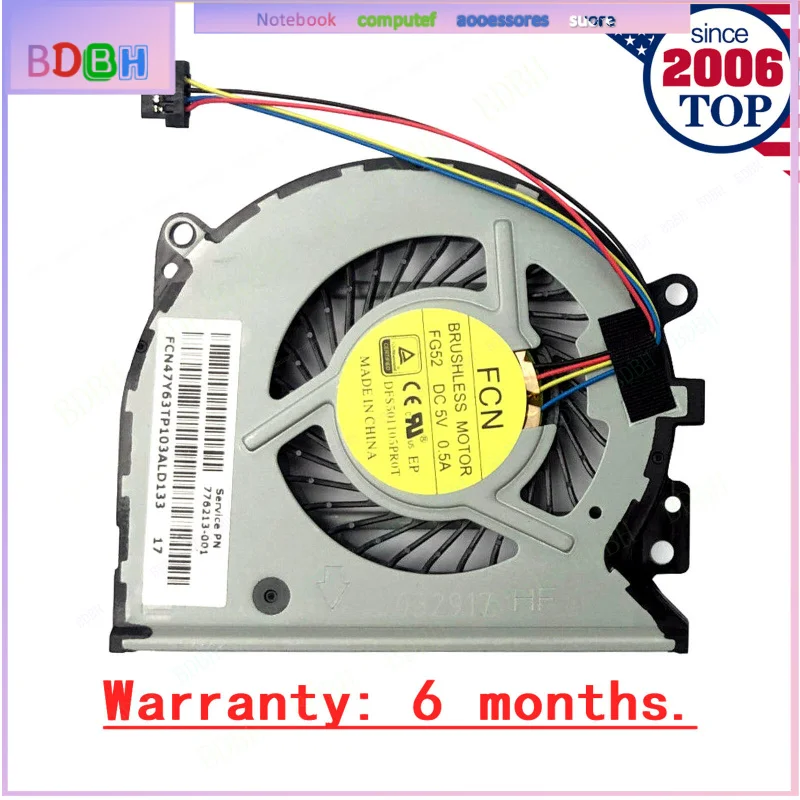 Original CPU Cooling Fan For HP ENVY X360 15-U SERIES 776213-001 US Shipping
