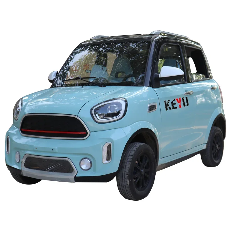 Cheap KEYU Electric Car New Arrival Vehicles Left Steering Electric Vehicle Electric Small Car for Sale