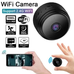 A9 wifi mini câmera 1080p inteligente de segurança em casa ip wifi câmera monitor câmera remota móvel aplicação remota