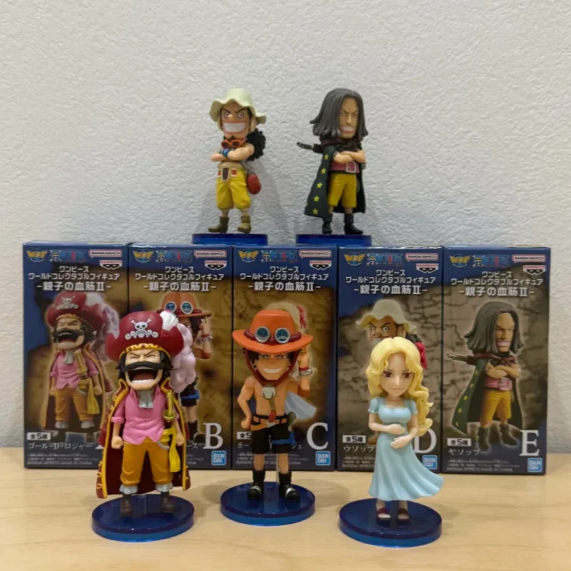 

Оригинальные аниме-фигурки One Piece WCF: Bloodline 2 (коллекционные модели, мини-фигурки) – креативный подарок для фанатов