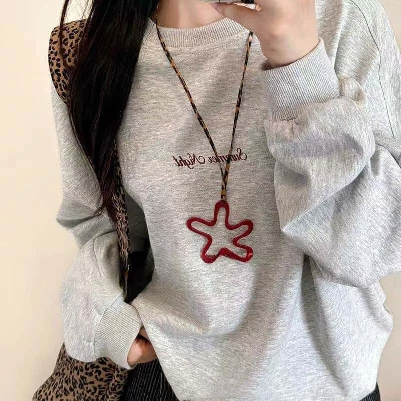 

Fashion Silver Color Bowknot Drawstring Long Tassel Necklace for Women Brown Tiger Eye Stone Pendant Sweater Chain Party Jewelry