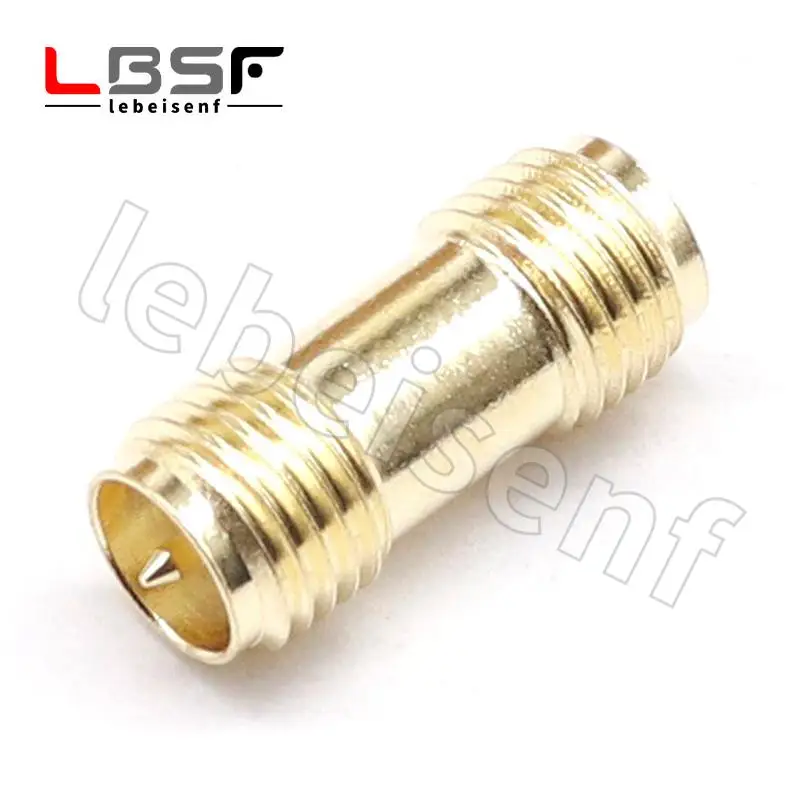 1PCS RP SMA Male Female to RP SMA Male Female Adapter RF Coax Coupling Nut barrel Connector Converter For WIFI 4G Antenna