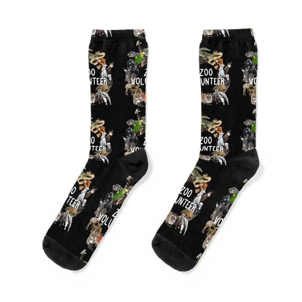 Zoo Volunteer Socks funny sock kids summer cool Girl'S Socks Men's