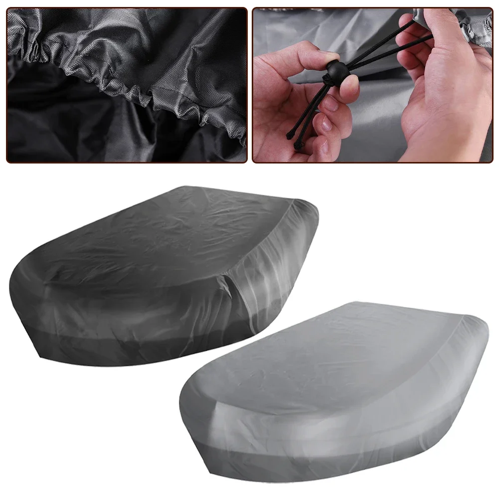 1pc Rubber Boat Cover Waterproof Boats Covers Anti-UV Boats Protection Gears Small To Large Dust-Proof Kayak Accessories