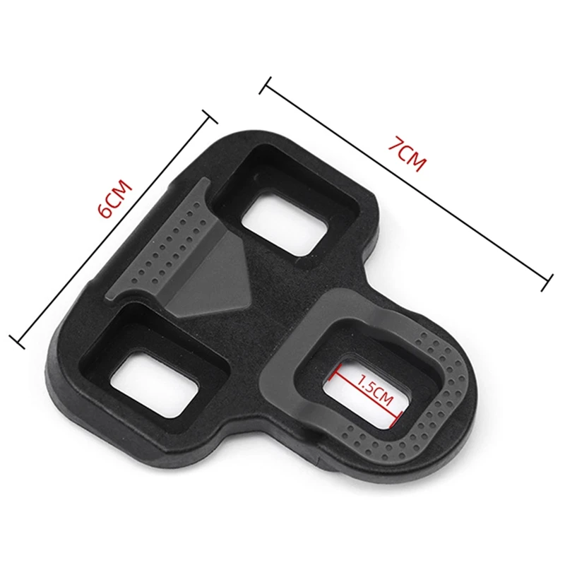 Tacos de Pedal de bicicleta, placa autoblocante para bloqueo Keo, ultraligeros, accesorios de ciclismo, 2 pares